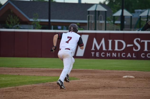 Wisconsin Rapids Rafters catcher Levi Jensen