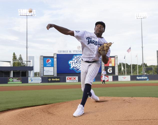 Tampa Tarpons pitcher Tyrone Yulie