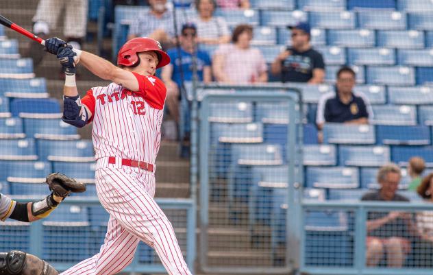 Ottawa Titans infielder Taylor Wright