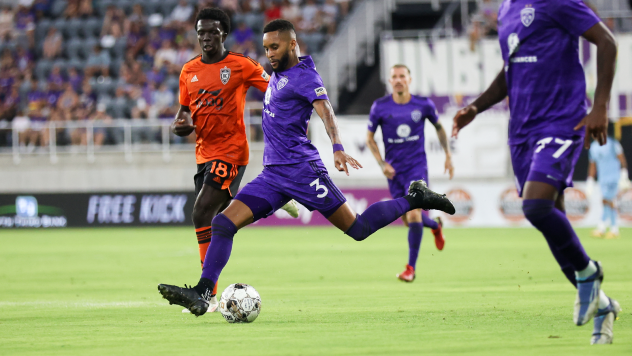 Louisville City FC defender Amadou Dia
