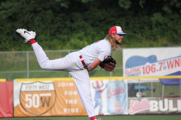Florence Y'alls pitcher Jake McMahill