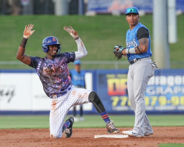 St. Lucie Mets outfielder Omar De Los Santos