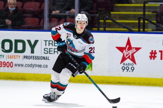 Kelowna Rockets forward Gabriel Szturc