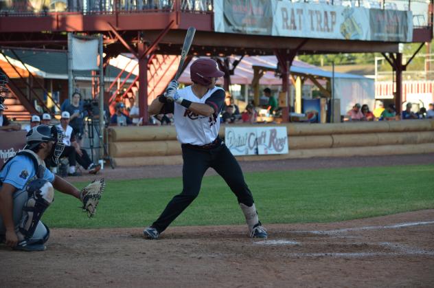 Wisconsin Rapids Rafters at bat