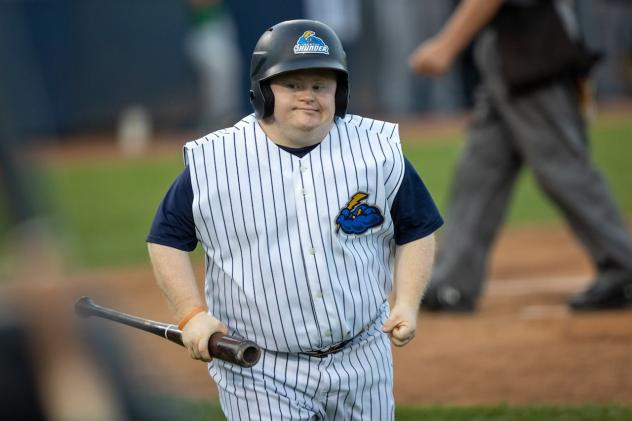 Bat Boy Tommy Smith with the Trenton Thunder