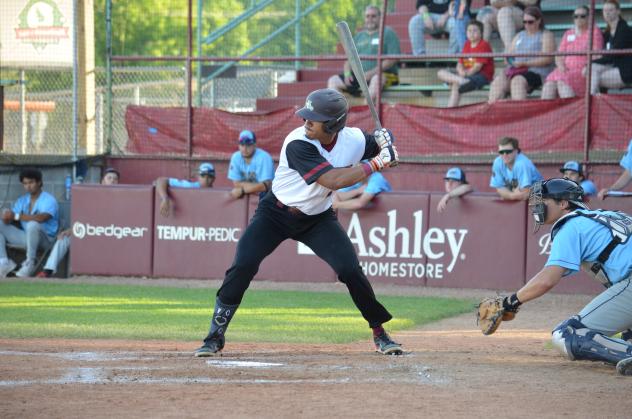 Wisconsin Rapids Rafters at bat vs. the Lakeshore Chinooks