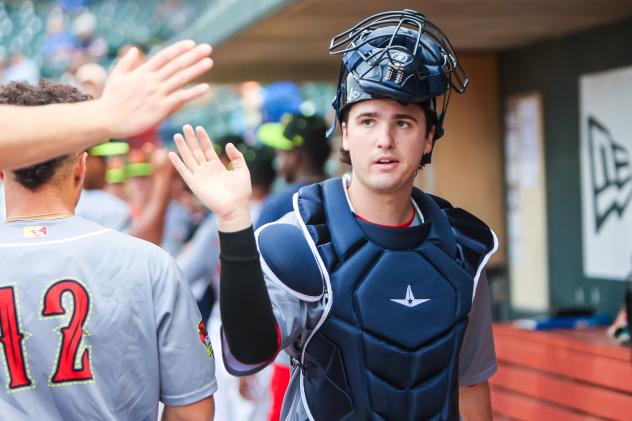 Columbia Fireflies catcher Kyle Hayes