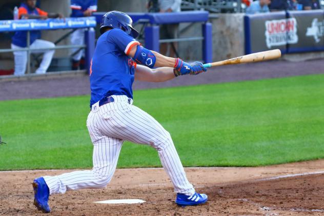 Patrick Mazeika of the Syracuse Mets