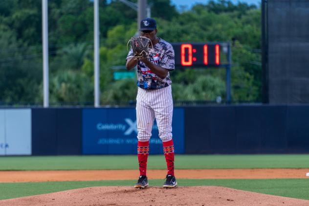 Tampa Tarpons pitcher Tyrone Yulie