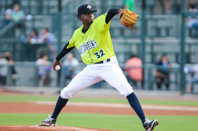 Columbia Fireflies pitcher Luinder Avila