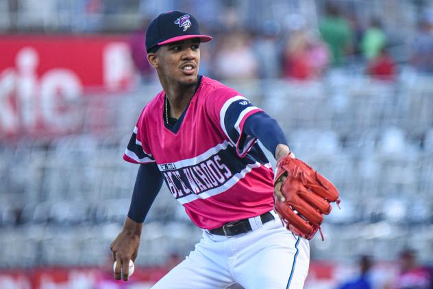 Pensacola Blue Wahoos' Eury Pérez