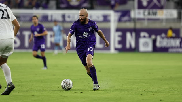Louisville City FC forward Brian Ownby