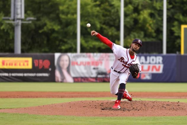 Rome Braves starting pitcher Roddery Munoz