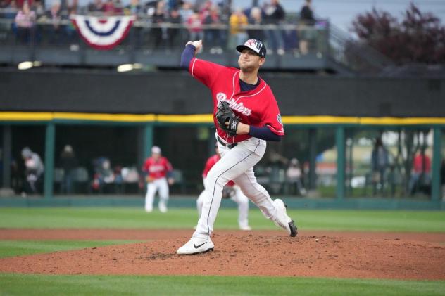 Tacoma Rainiers in action on game day