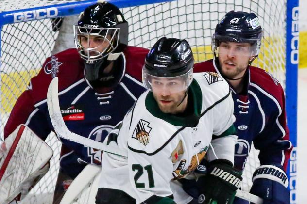 Utah Grizzlies forward Tyler Penner