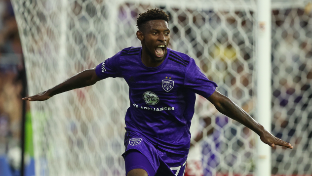 Louisville City FC forward Enoch 