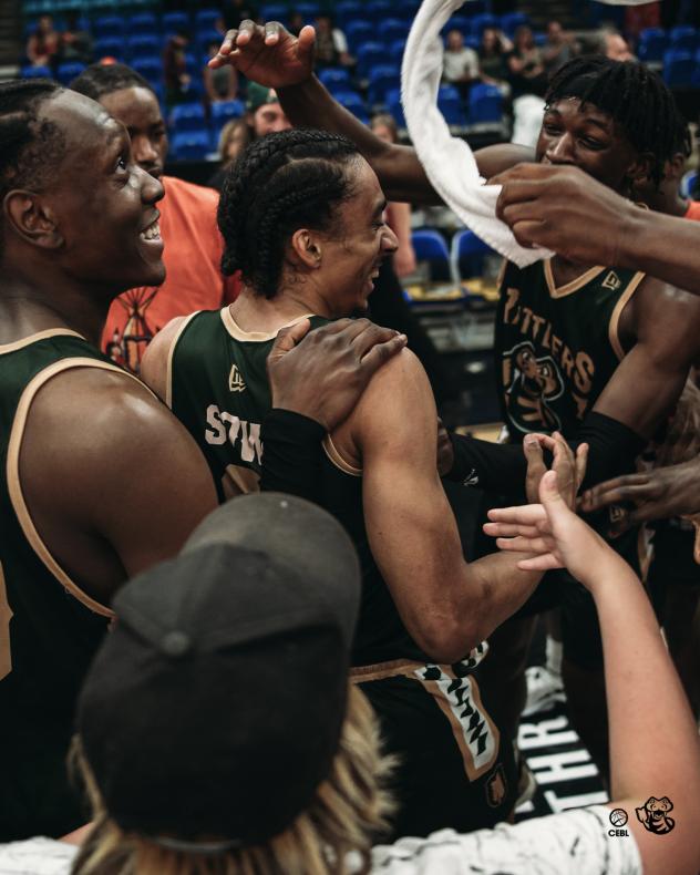 Saskatchewan Rattlers celebrate
