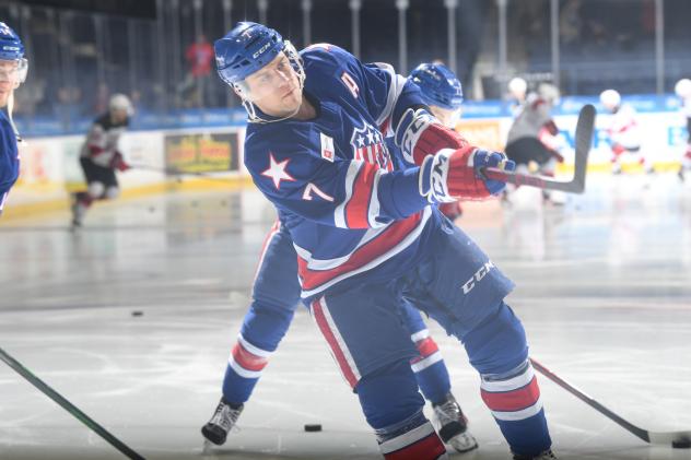 Rochester Americans defenseman Ethan Prow