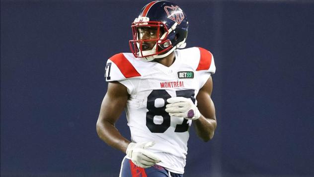 Montreal Alouettes wide receiver Eugene Lewis