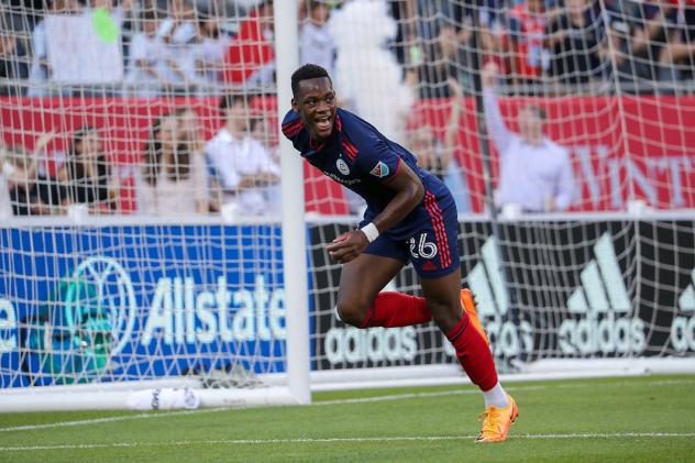 Chicago Fire FC forward Jhon Durán