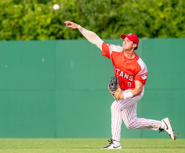 Ottawa Titans' Jacob Sanford in action