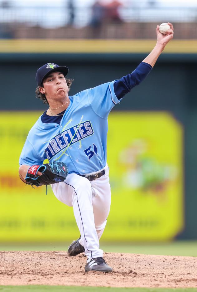 Columbia Fireflies pitcher Frank Mozzicato