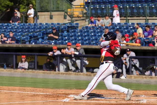 Willie Carter of the Rome Braves