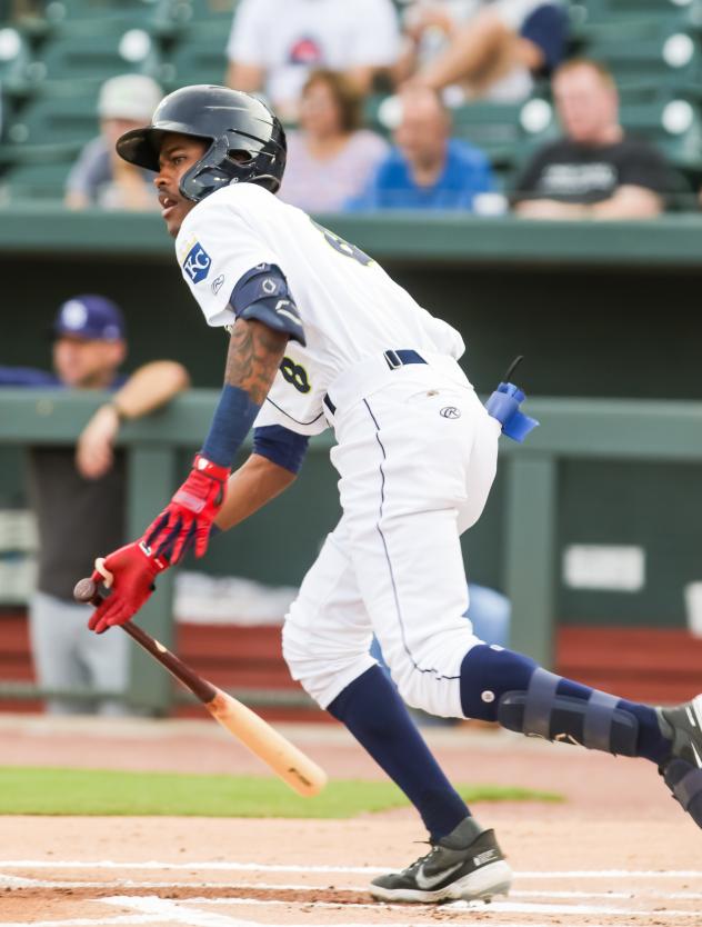 Maikel Garcia with the Columbia Fireflies