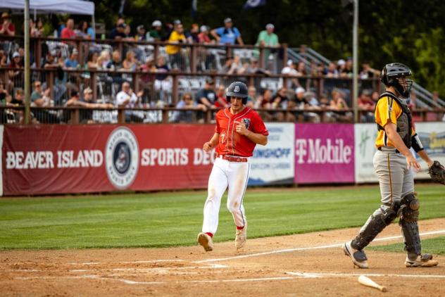St. Cloud Rox' John Nett in action