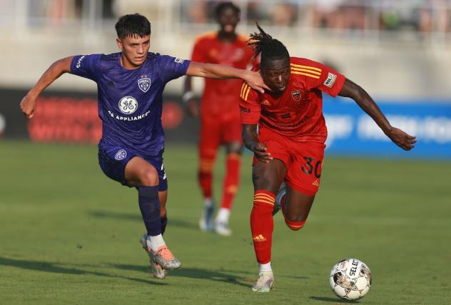 Lamin Jawneh of the Phoenix Rising vs. Louisville