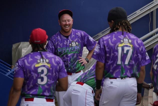Williamsport Crosscutters in their Aly's Monkey Movement jerseys