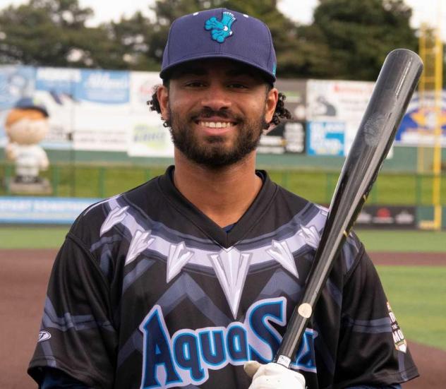 Everett AquaSox Black Panther jersey