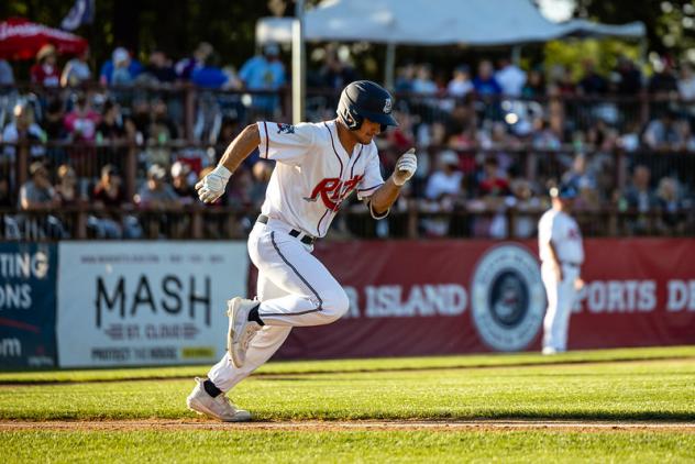 St. Cloud Rox' John Nett in action