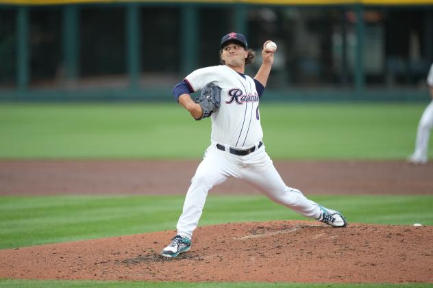 Tacoma Rainiers pitcher Austin Warner