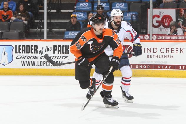 Lehigh Valley Phantoms forward Tanner Laczynski