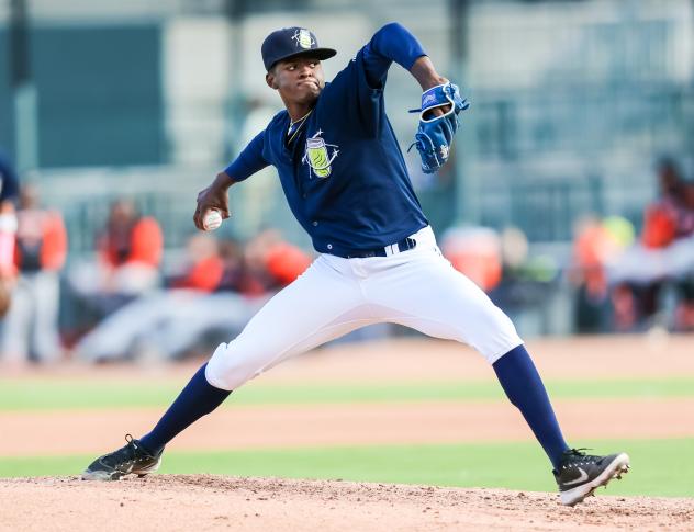 Columbia Fireflies' Luinder Avila in Action