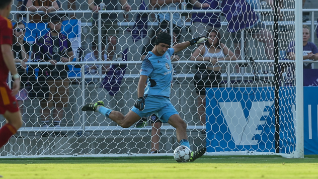 Louisville City FC goalkeeper Kyle Morton