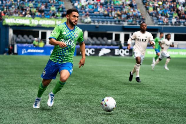 Seattle Sounders FC midfielder Cristian Roldan