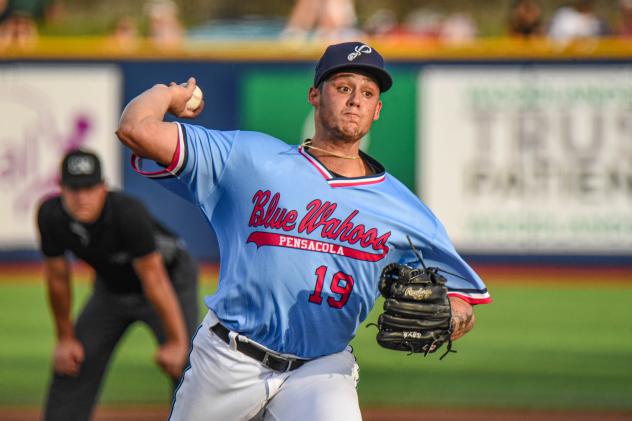 Pensacola Blue Wahoos' Zach McCambley