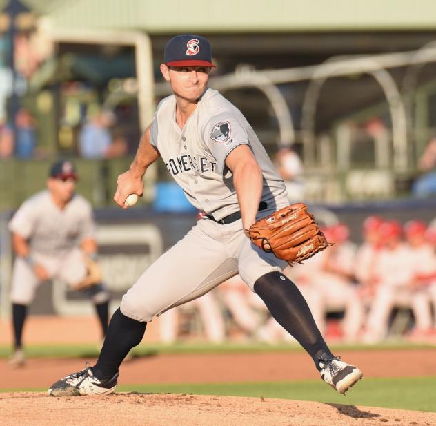 Sean Boyle of the Somerset Patriots in action