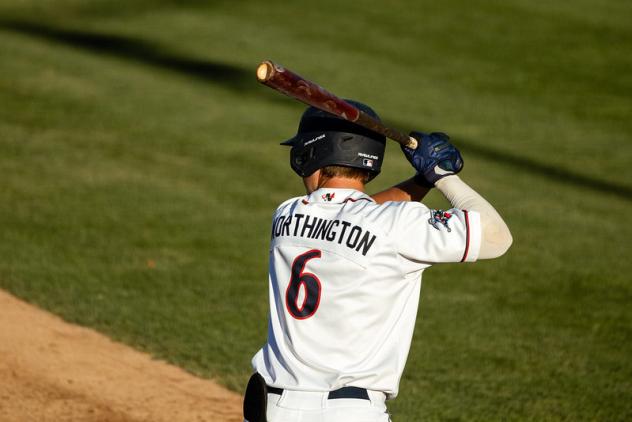 St. Cloud Rox' Will Worthington at bat