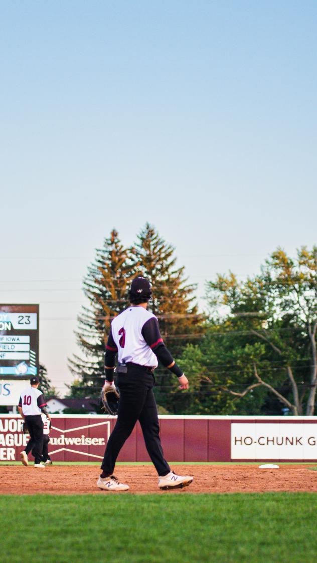 Wisconsin Rapids Rafters on the field