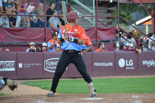 Wisconsin Rapids Rafters at the plate