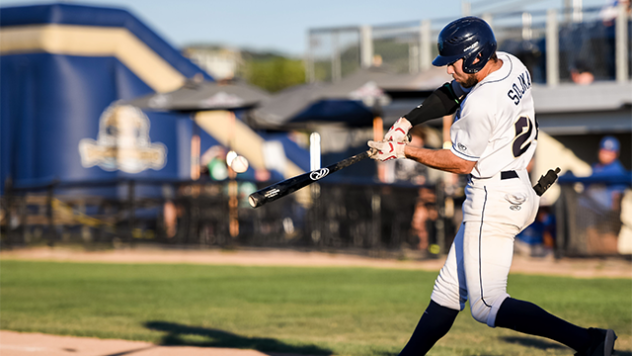 Fond du Lack Dock Spiders' Andrew Sojka in action