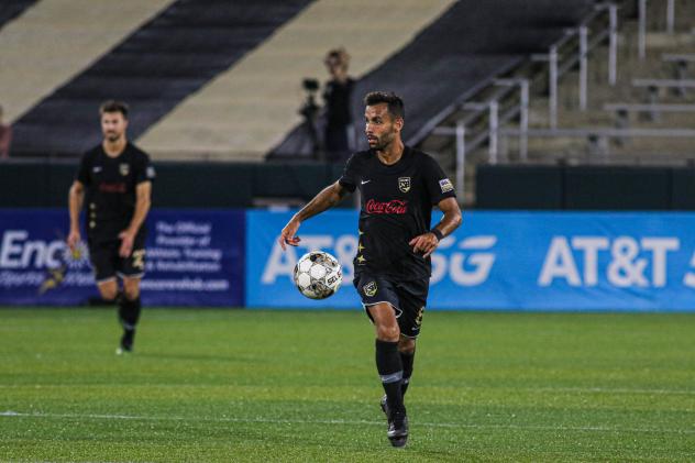 Birmingham Legion FC midfielder Bruno Lapa