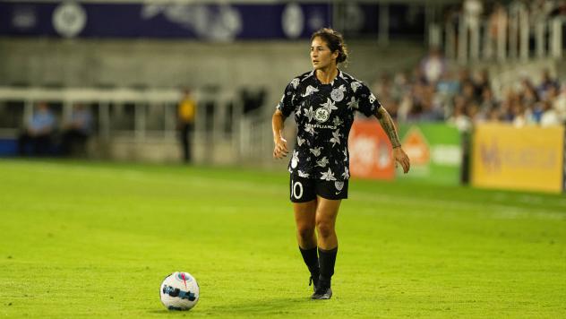 Racing Louisville FC forward Nadia Nadim