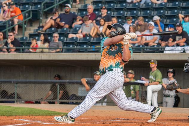 Missoula PaddleHeads' Jayson Newman in action