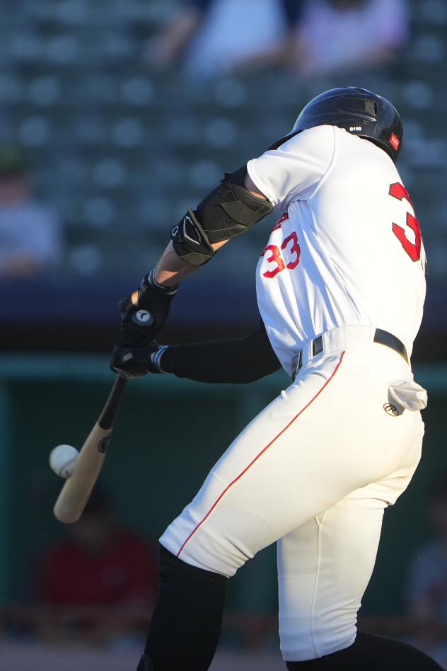 Tri-City ValleyCats' Carson McCusker at bat