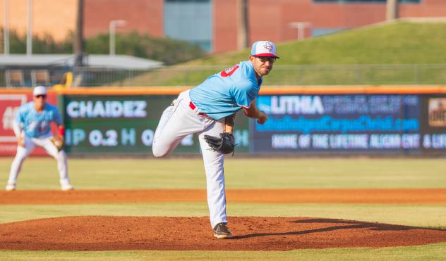 Corpus Christi Hooks pitcher Adrian Chaidez