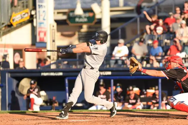 Somerset Patriots infielder Chad Bell